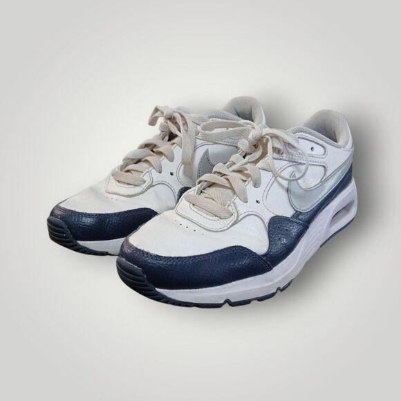Size 7 - Nike Air Max SC White Midnight Navy - Picture 1 of 7